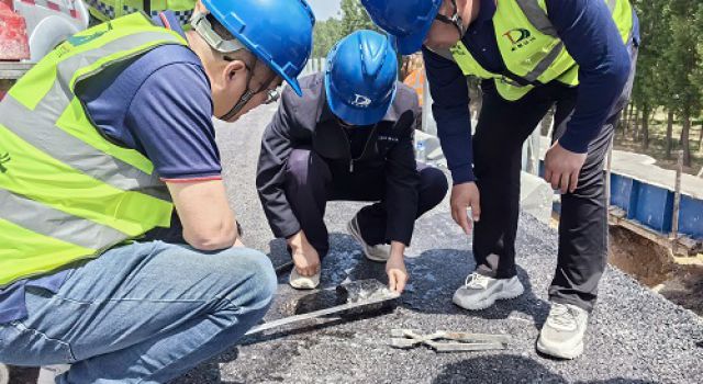 東泰咨詢一公司對臨臨高速公路第六駐地辦進(jìn)行四月份月度檢查